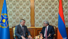 President received the CSTO Secretary General Nikolay Bordzyuzha